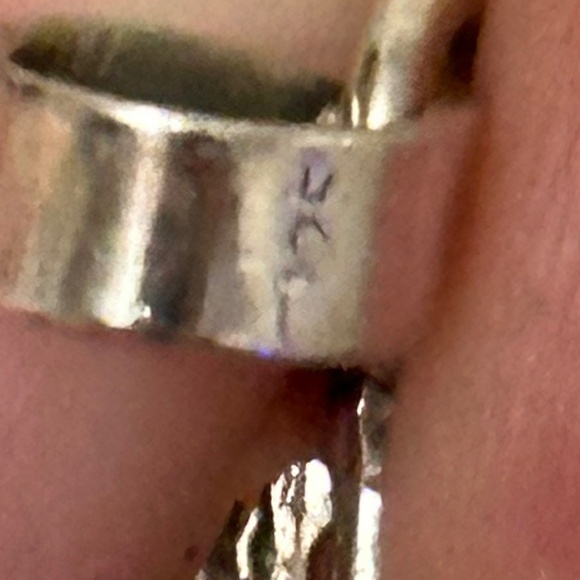 925 Sterling Silver Pink Conch Pendant w/Large Fancy Setting Navajo Crafted - Picture 12 of 14